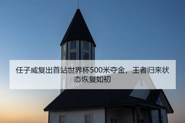 任子威复出首站世界杯500米夺金，王者归来状态恢复如初